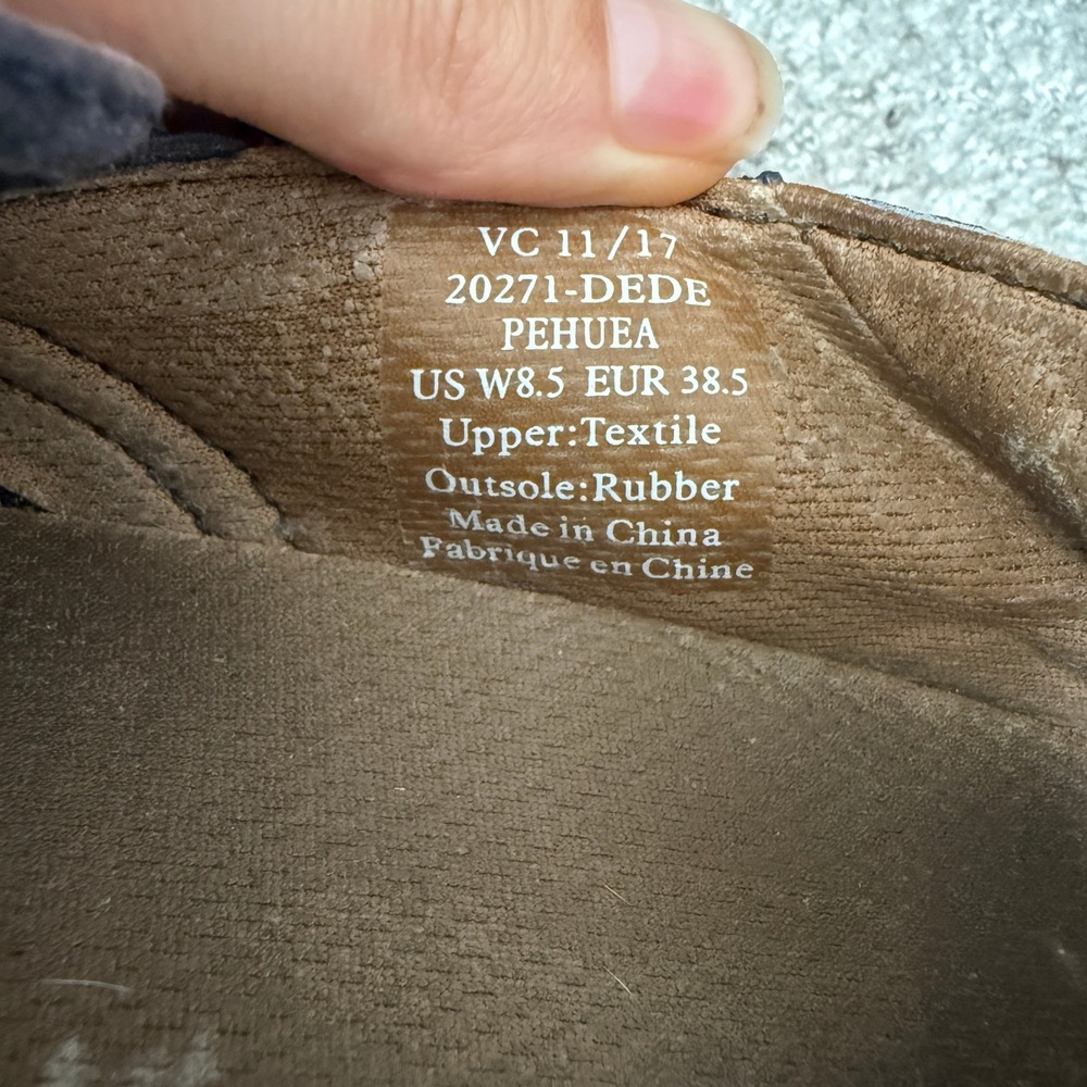 Olukai Pehuea Women's Navy Mesh Slip On Casual Comfort Shoes US 8.5 EU 38.5 - Picture 6 of 7